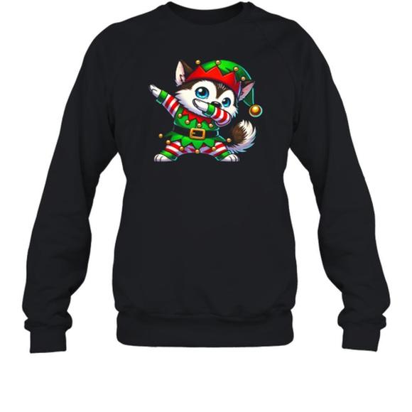 Other - Christmas Husky Elf Funny Husky Lover T-Shirt
